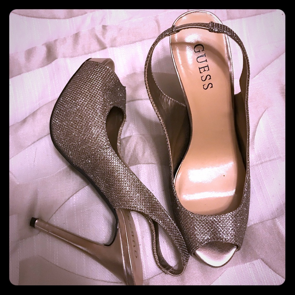 Guess bling slingback